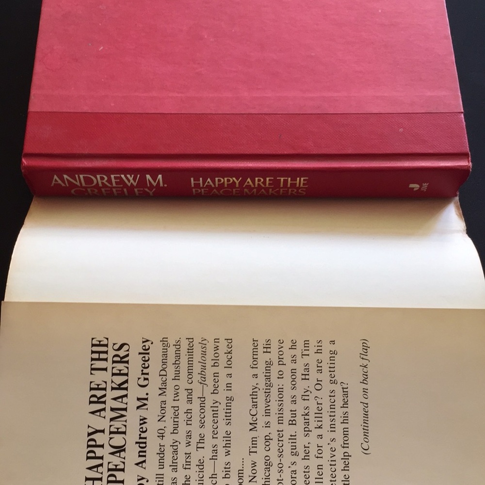 Andrew M Greeley bundle of 2 hardcover books - Picture 8 of 16